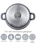 Cheffinger Topf-Set 6-tlg. Schwarz mit Marmorbeschichtung Bild 3