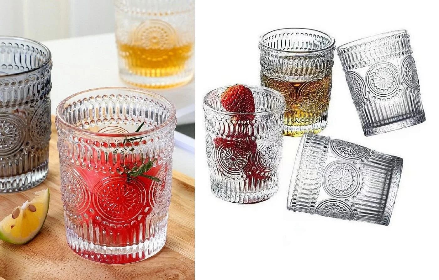 Rungassi Gläser-Set 4x Trinkglas 270ml Glas transparent - Bild 2