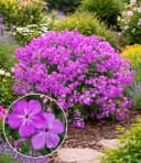 BALDUR Garten Phlox 'JS® Queen Paola®' 2 St. Lila Staude Bild 2