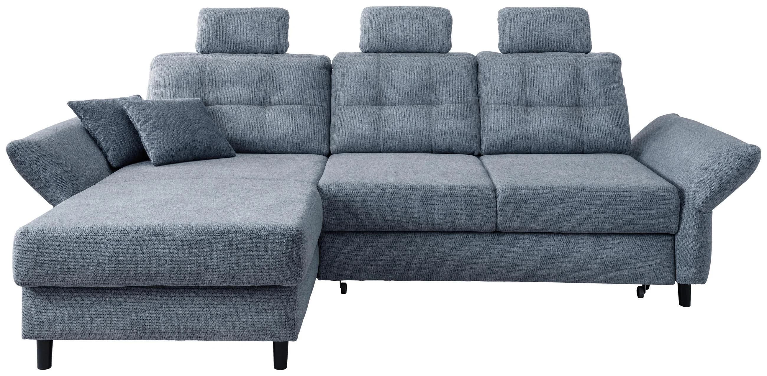 Wohnlandschaft Brizzini Hellblau Chenille