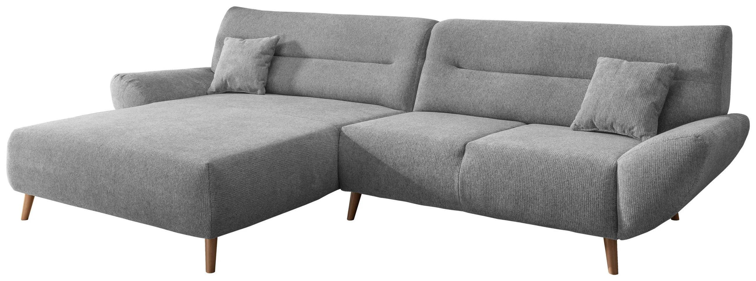 Wohnlandschaft Drago Silberfarben Chenille