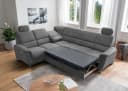 Myhomelando Ecksofa Paris Relax Mikrofaser USB Bild 3