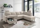 Myhomelando Wohnlandschaft Peso mit Schlaffunktion Grau Bild 3