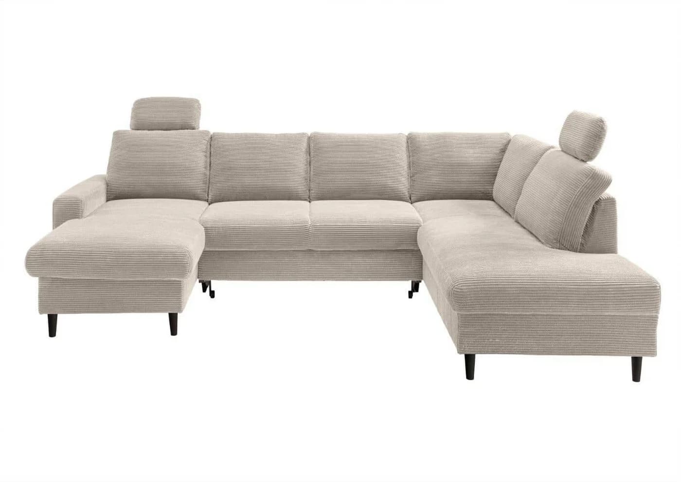 Myhomelando Wohnlandschaft Peso mit Schlaffunktion Grau - Bild 4