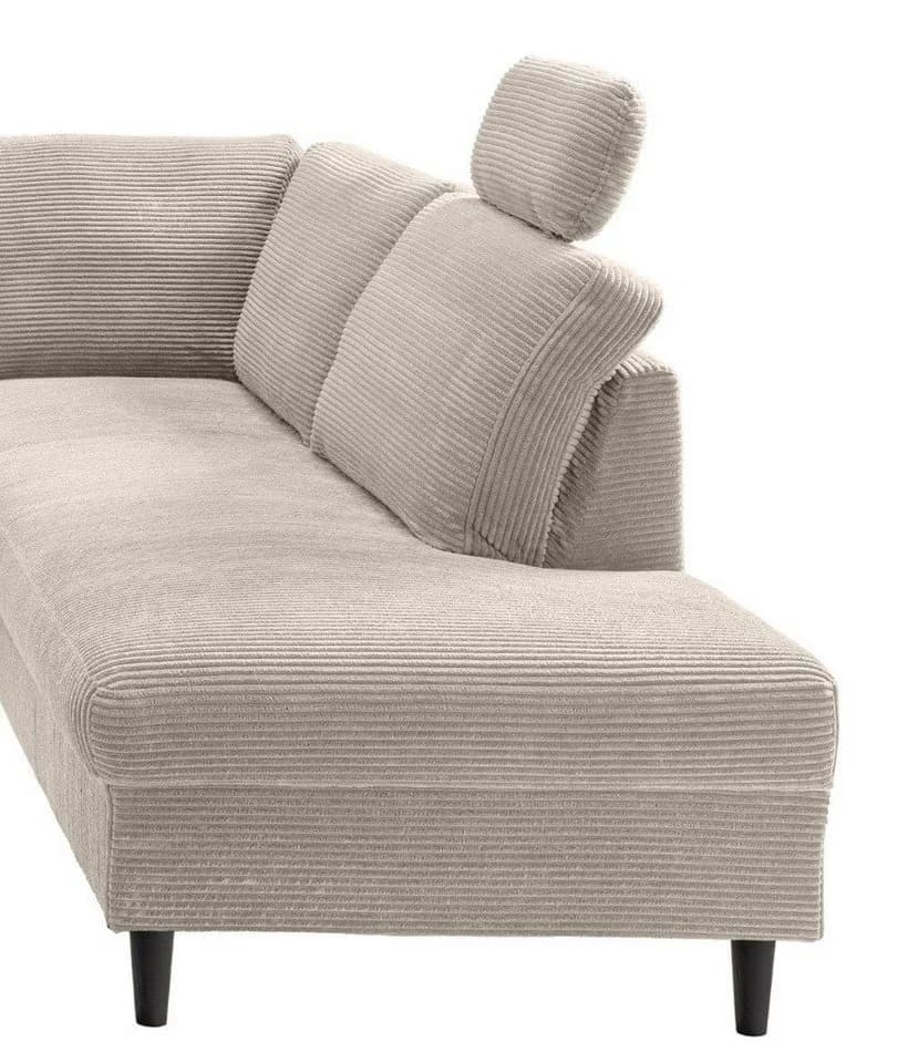 Myhomelando Wohnlandschaft Peso mit Schlaffunktion Grau - Bild 5