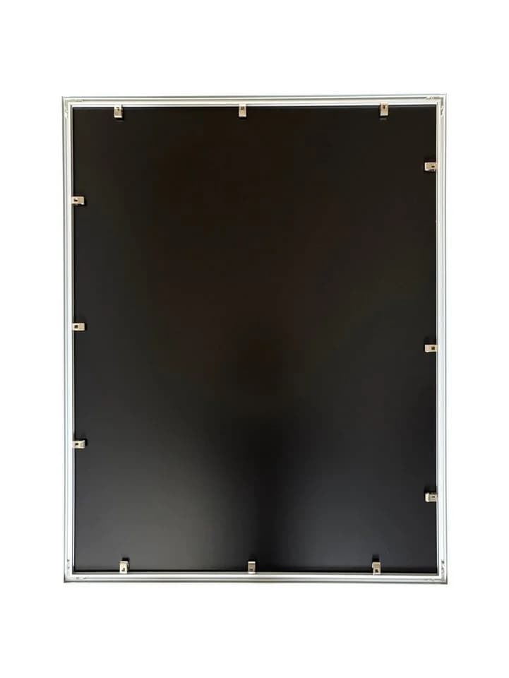 Panorahma Trikotrahmen 70x90 cm Silber Aluminium