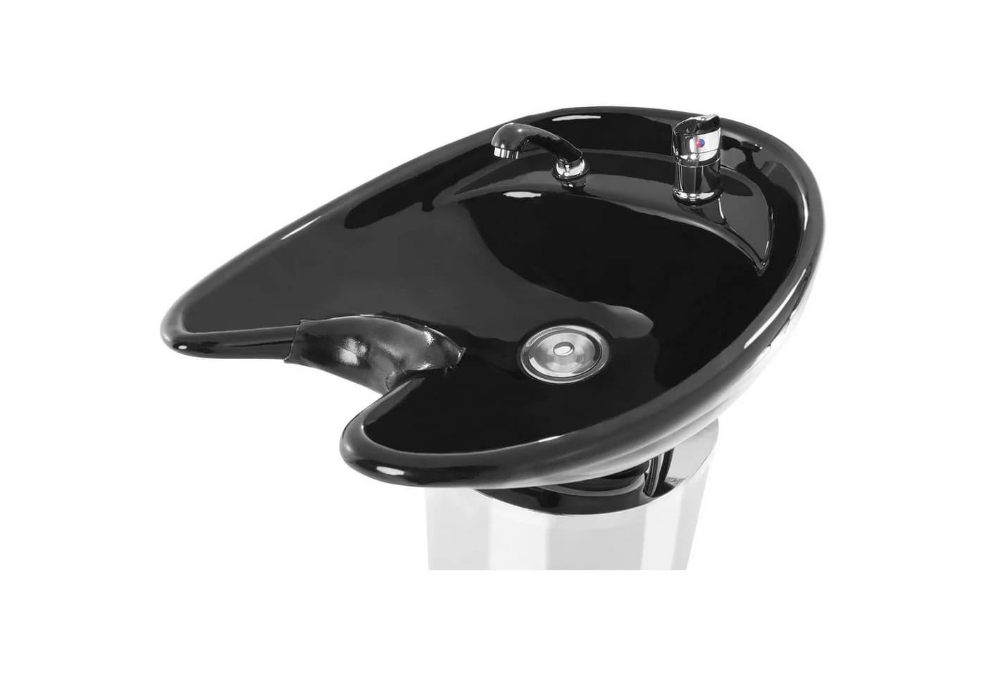Physa Friseurwaschbecken Trapani Schwarz Keramik - Bild 3