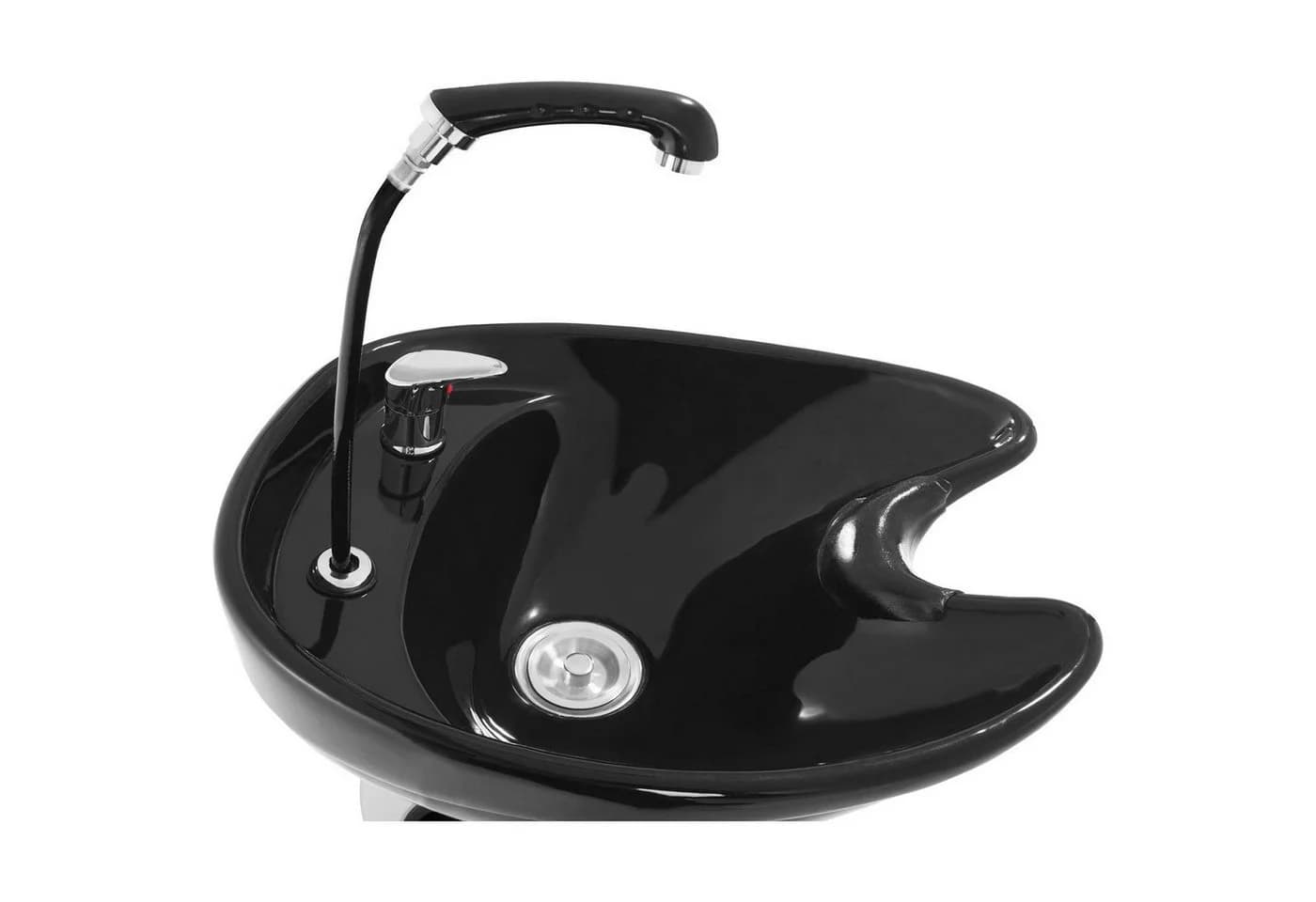 Physa Friseurwaschbecken Trapani Schwarz Keramik - Bild 4
