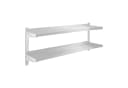 Royal Catering Hängeregal 140 cm Wandbord Edelstahl Bild 2