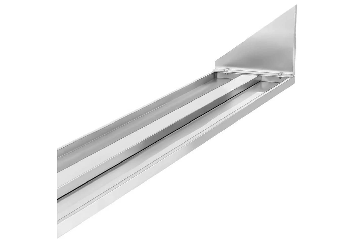 Royal Catering Hängeregal 150 x 30 cm Edelstahl Wandbord - Bild 5