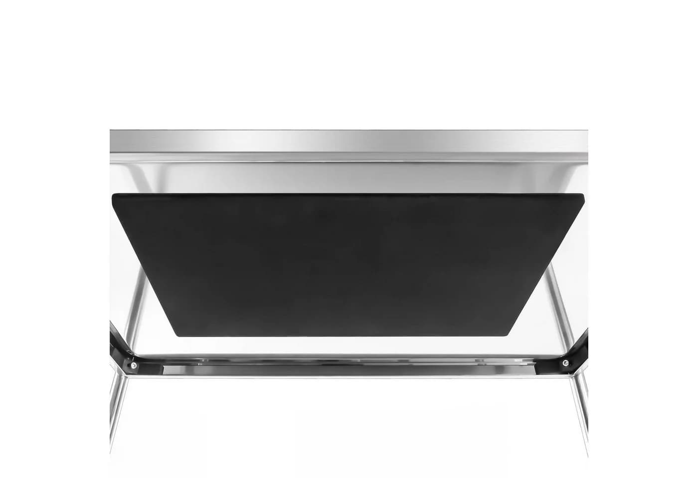 Royal Catering Servierwagen 3 Borde Edelstahl mit 4 Rädern - Bild 5
