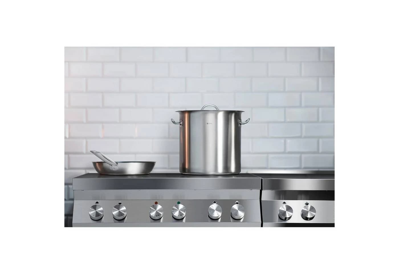 Royal Catering Kochtopf 17 L Edelstahl Induktion Universaltopf mit Deckel