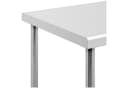 Royal Catering Arbeitstisch 120x70x85cm Edelstahl Gastro Küchentisch Bild 1