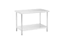 Royal Catering Arbeitstisch 120x70x85cm Edelstahl Gastro Küchentisch Bild 2