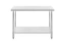Royal Catering Arbeitstisch 120x70x85cm Edelstahl Gastro Küchentisch Bild 5