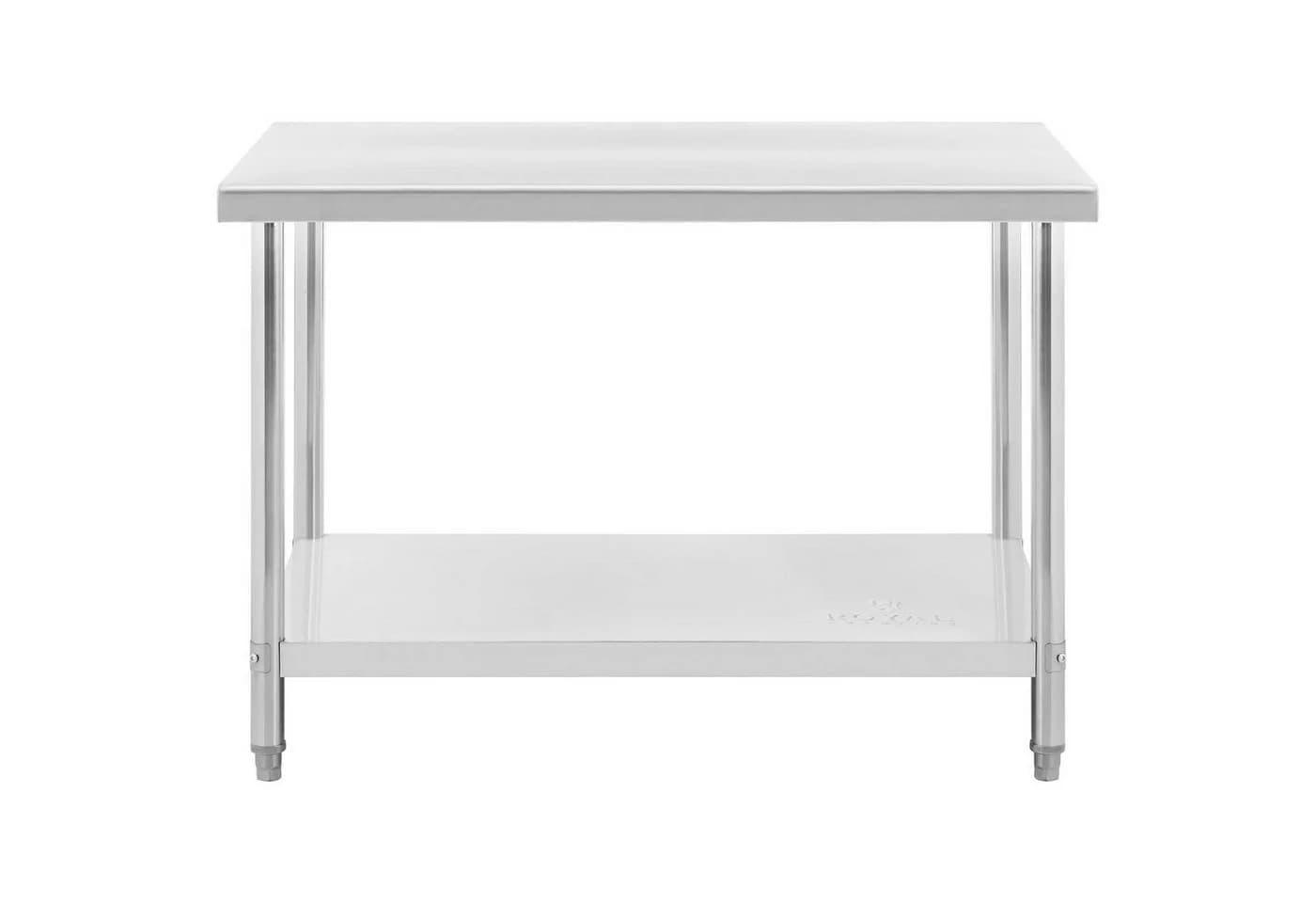 Royal Catering Arbeitstisch 120x70x85cm Edelstahl Gastro Küchentisch - Bild 5