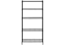 Royal Catering Metallregal Schwarz 5 Ablagen Bild 3