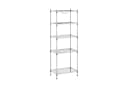 Royal Catering Standregal Metallregal Küchenregal Lastenregal 35 x 55 x 150 cm 150 kg Grau Bild 2