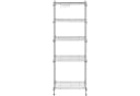Royal Catering Standregal Metallregal Küchenregal Lastenregal 35 x 55 x 150 cm 150 kg Grau Bild 3