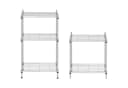 Royal Catering Standregal Metallregal Küchenregal Lastenregal 35 x 55 x 150 cm 150 kg Grau Bild 4