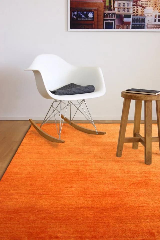 floor factory Wollteppich Gabbeh Karma Orange Terracotta - Bild 2