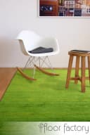 floor factory Wollteppich Gabbeh Karma 100% Schurwolle Grün Bild 5