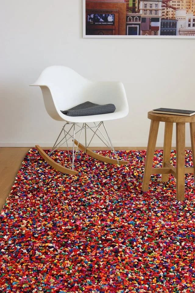 floor factory Teppich Confetti Bunt Handgewebt - Bild 2
