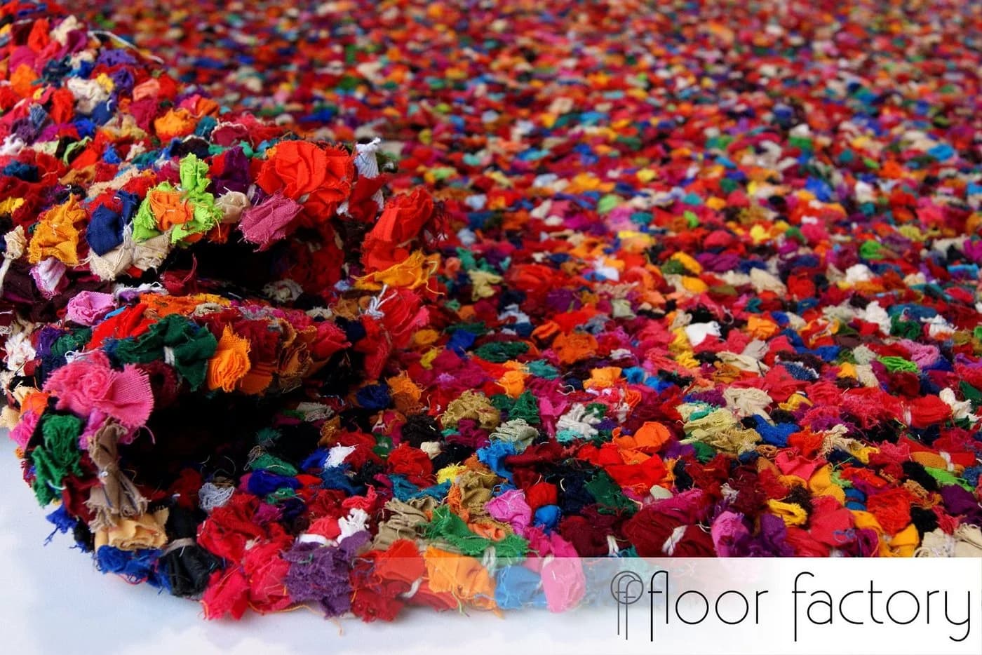 floor factory Teppich Confetti Bunt Handgewebt - Bild 4
