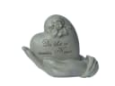 Kaufhaus le petit Dekofigur Grabschmuck Engel Antik-Grau Bild 2