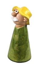 Kaufhaus le petit Dekofigur Gartenstecker Mann Opa Keramik Bild 1