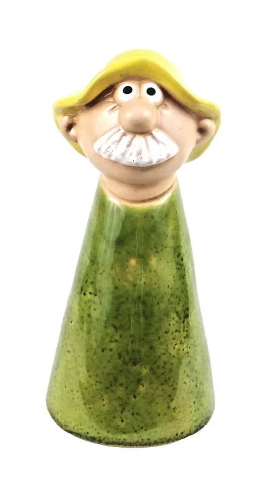 Kaufhaus le petit Dekofigur Gartenstecker Mann Opa Keramik - Bild 2