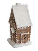 Kaufhaus le petit Lebkuchenhaus Lichthaus aus Kunststein mit Timer Bild 1