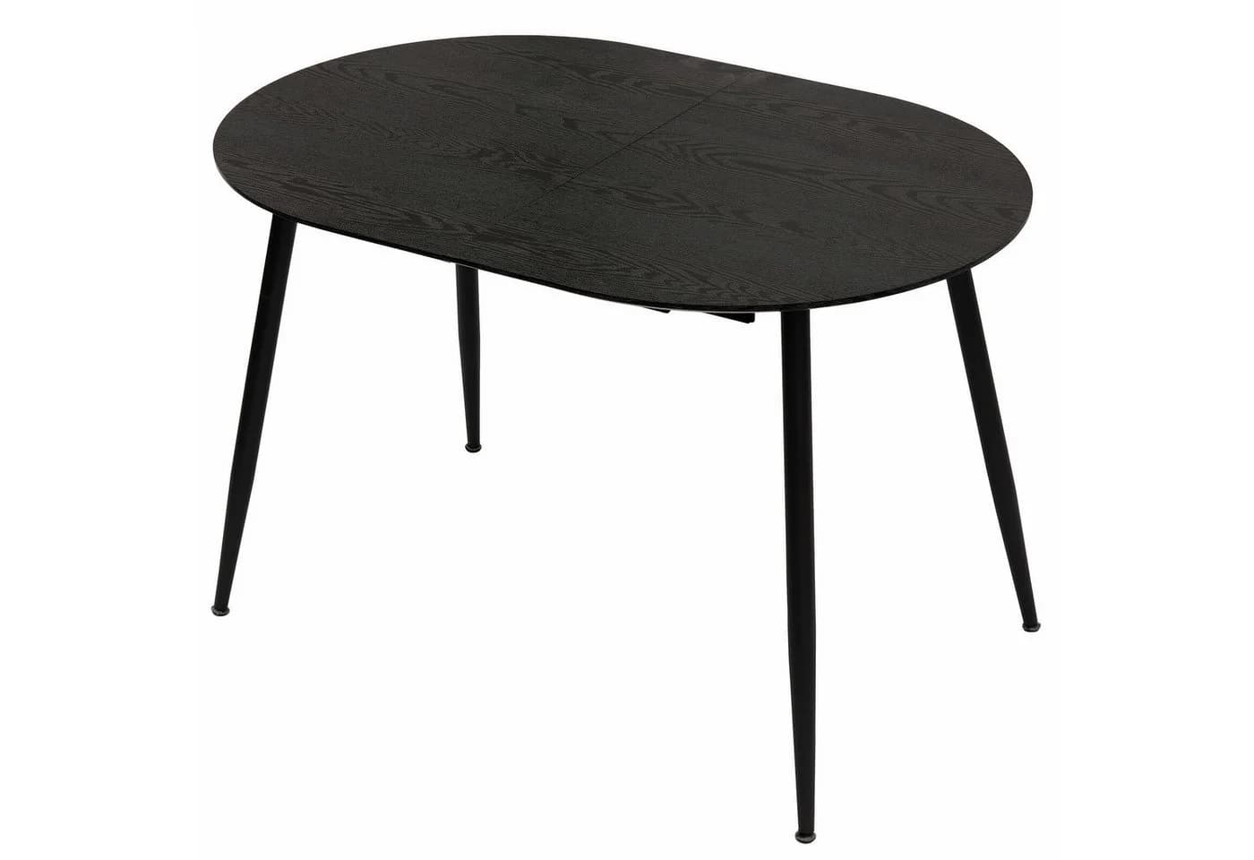 TRISENS Esstisch TR-2601 Schwarz Verlängerbar