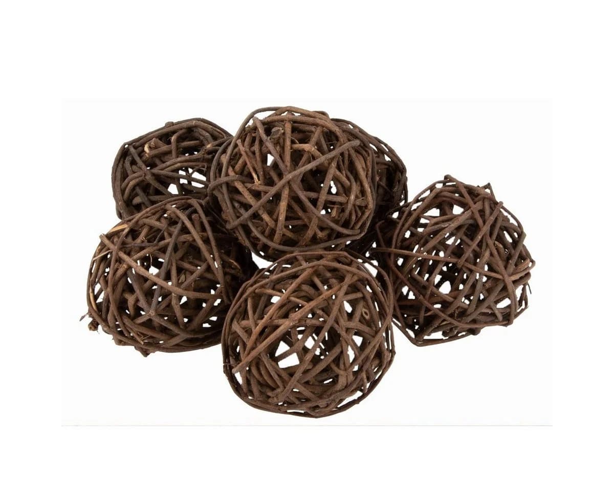 NaDeco Weidenball Rankenkugel Set 6 Stück Natur ca. 8 cm - Bild 2