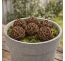 NaDeco Weidenball Rankenkugel Set 6 Stück Natur ca. 8 cm Bild 5