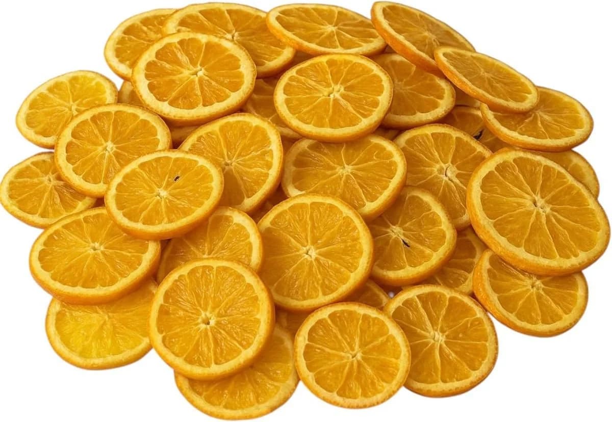 NaDeco Getrocknete Orangenscheiben 80 Stück Natürliche Weihnachtsdeko - Bild 2