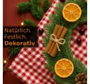 NaDeco Getrocknete Orangenscheiben 80 Stück Natürliche Weihnachtsdeko Bild 5