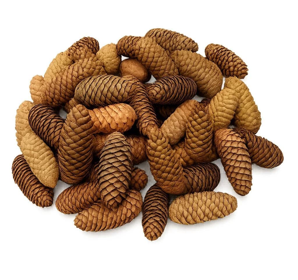 NaDeco Fichtenzapfen Natur 1kg Bastelnaturmaterial Picea Abies - Bild 2