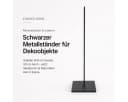 NaDeco Metallständer Schwarz Skulpturenständer Modern Bild 3