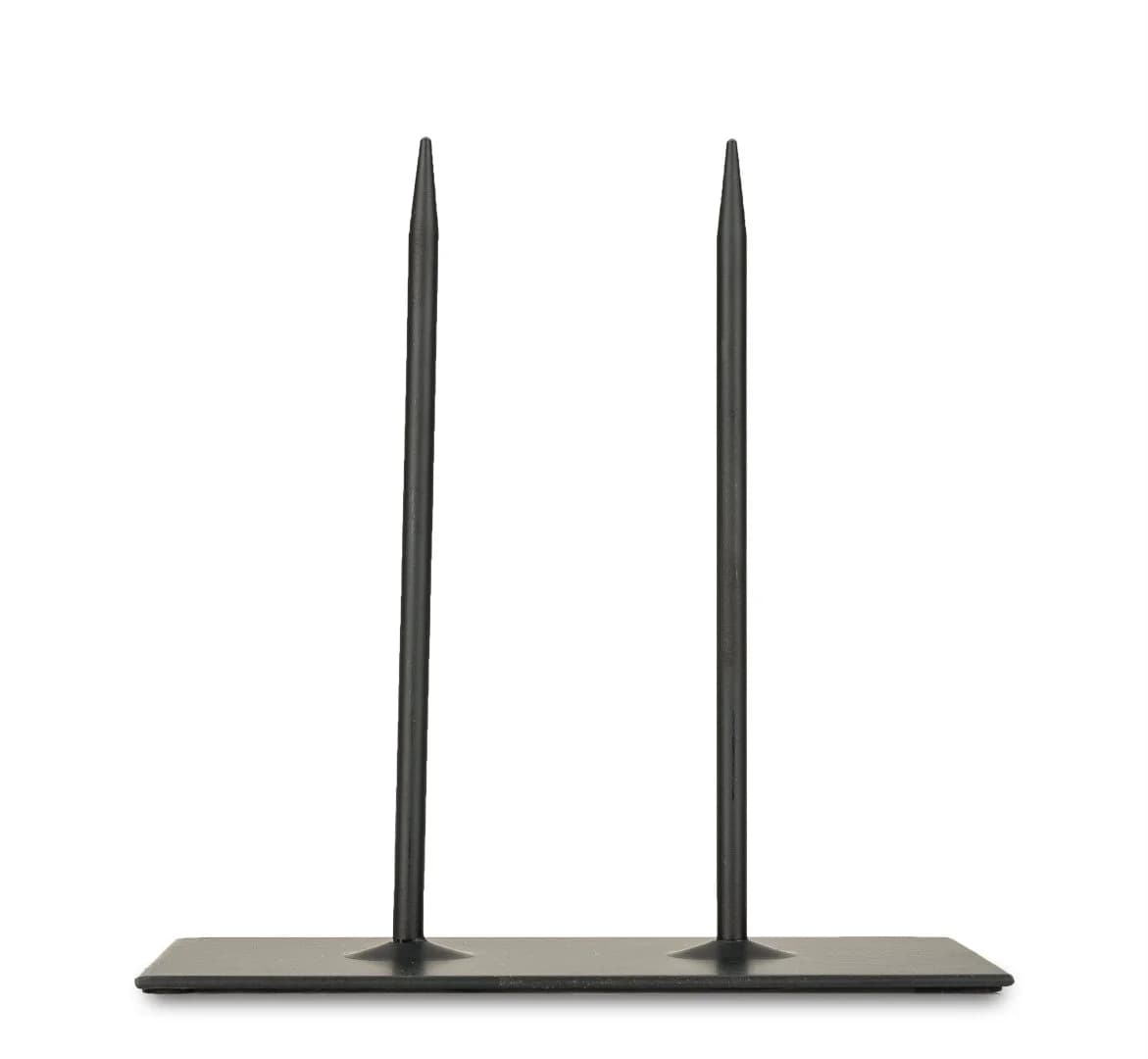 NaDeco Metallständer Schwarz 20x10x20cm 2 Pins
