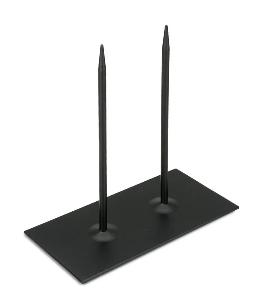 NaDeco Metallständer Schwarz 20x10x20cm 2 Pins - Bild 2