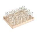 NaDeco Dekovase Glasfläschchen Transparent 24 Stück Bild 2