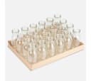 NaDeco Dekovase Glasfläschchen Transparent 24 Stück Bild 3