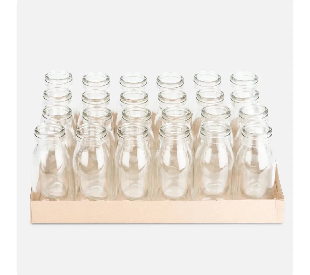 NaDeco Dekovase Glasfläschchen Transparent 24 Stück - Bild 5