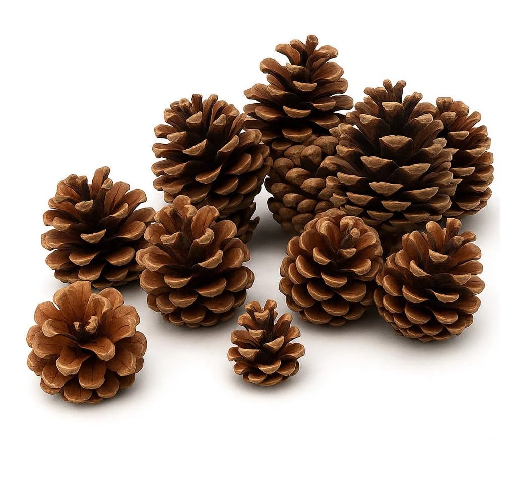 NaDeco Naturmaterial Schwarzkiefer-Zapfen 1kg Pinus nigra - Bild 2