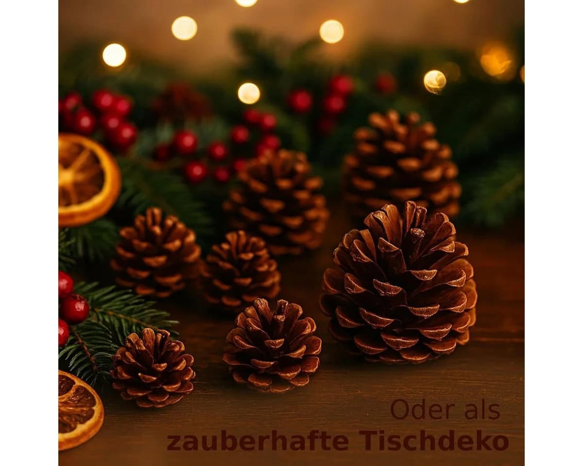 NaDeco Naturmaterial Schwarzkiefer-Zapfen 1kg Pinus nigra - Bild 4