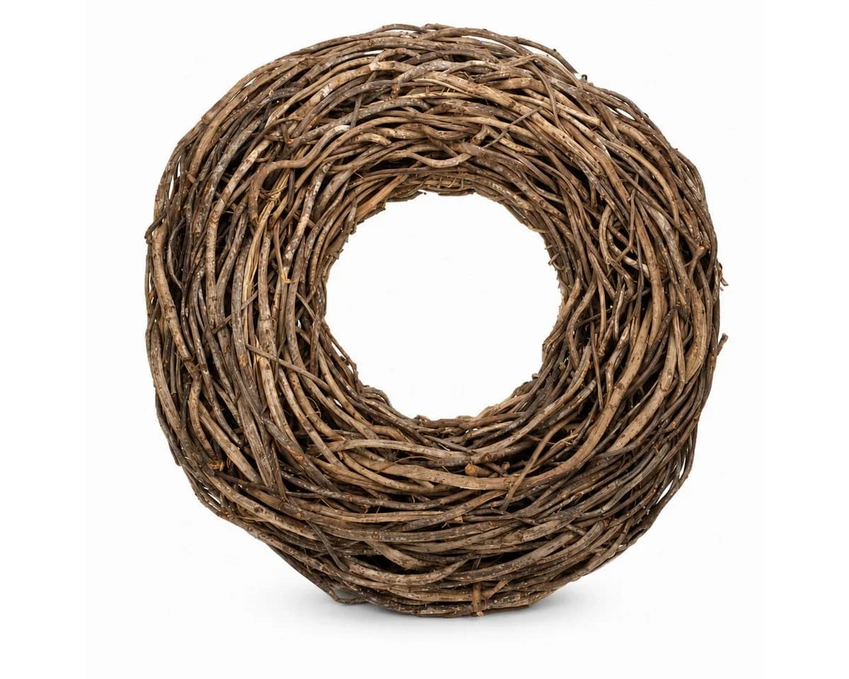 NaDeco Lianenkranz Rohling Natur 85 cm Basteldekoration - Bild 2