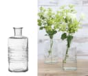 NaDeco Dekovase Glas Flasche Porto Glasklar Bild 2