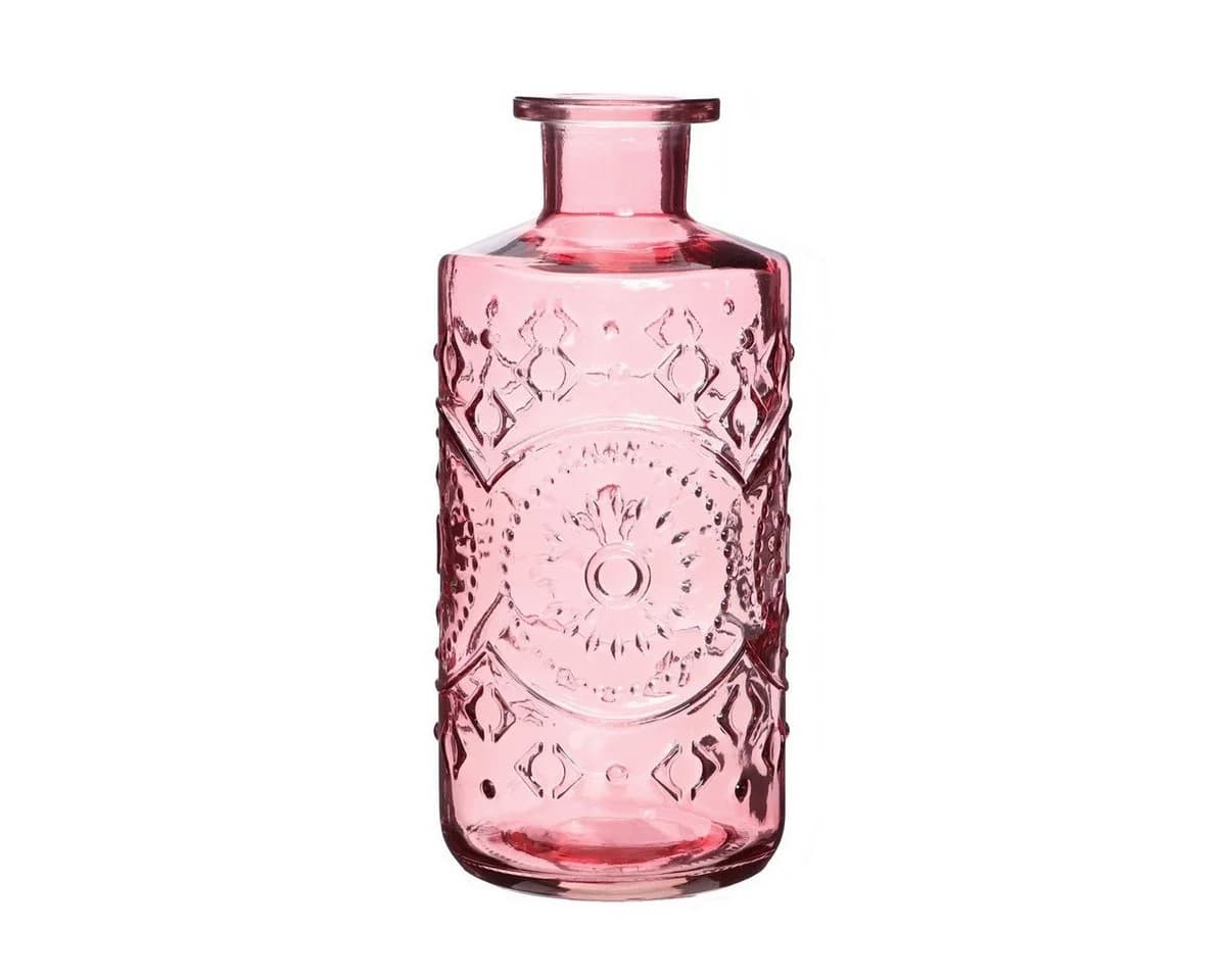 NaDeco Glasvase Berlin Hellrosa Boho-Style Deko