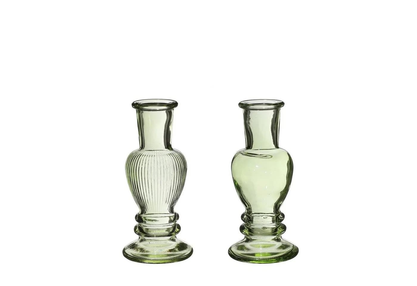 NaDeco Glasvase "Venice" 2er Set Grün Dekoration - Bild 2